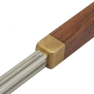 Lime à couronne de frettes de <span class=keywords><strong>guitare</strong></span> portable avec manche en bois, 1mm 2mm 3mm 4mm, outil de <span class=keywords><strong>luthier</strong></span> pour réparation et polissage - Product Image 5