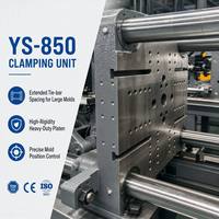 Yangxin Horizontale Servo Industriële Hoge-snelheid Hydraulische Elektrische Spuitgietmachine voor Plastic Fruitkratten, 850 Ton