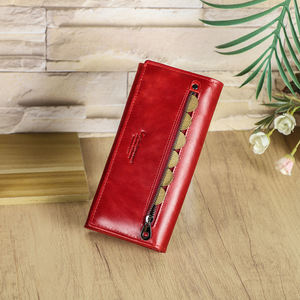 <span class=keywords><strong>Portafoglio</strong></span> <span class=keywords><strong>in</strong></span> <span class=keywords><strong>vera</strong></span> <span class=keywords><strong>pelle</strong></span> per <span class=keywords><strong>donna</strong></span> <span class=keywords><strong>portafoglio</strong></span> lungo Bifold <span class=keywords><strong>portafoglio</strong></span> da <span class=keywords><strong>donna</strong></span> <span class=keywords><strong>portafoglio</strong></span> da <span class=keywords><strong>donna</strong></span> con cerniera - Product Image 1