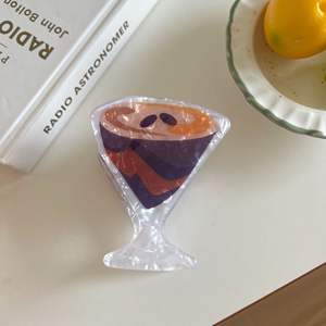 Pince à cheveux grande taille motif olive et citron pour l'été, accessoires pour cheveux fins pour femme - Product Image 4