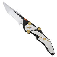Cuchillo Plegable de Espuma PU Seguro, Arma de Juguete de Goma Suave, Venta al por Mayor, Accesorio de Disfraz para Juego de Rol para Niños y Adolescentes