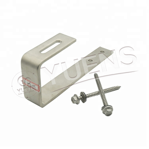 Accessoires OEM Yuens Système de montage par crochet SUS304 réglable <span class=keywords><strong>Toit</strong></span> en <span class=keywords><strong>ardoise</strong></span> pour tuile solaire - Product Image 2