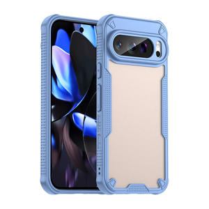 <span class=keywords><strong>Google</strong></span> Pixel 9 Pixel9 Pro XL 8 Pro 8A 6 Pro 6 Bumper Case-Frosted Hard Back Cover Funda antideslizante para teléfono móvil con sensación de piel - Product Image 5