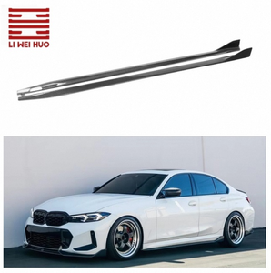 Faldones Laterales de Fibra de Carbono Estilo AD de Alta Calidad para <span class=keywords><strong>BMW</strong></span> Serie 3 G20 330i M340i <span class=keywords><strong>2019</strong></span>-2027, Kit de Carrocería para Mejora Automotriz - Product Image 1