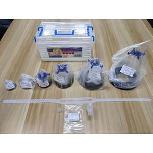 Masque à oxygène <span class=keywords><strong>respiratoire</strong></span> d'anesthésie animale de dispositif médical vétérinaire pour le masque <span class=keywords><strong>respiratoire</strong></span> d'aérosol d'anesthésie de masque à oxygène d'anesthésie de chien/animal familier - Product Image 3