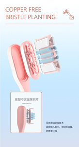 Spazzolino Elettrico Sonico Risun T2403B3 di Alta Qualità per Adulti - Ricarica Wireless, Sensore di Pressione, Allarme Vibrazione LED, IPX7 - Product Image 5