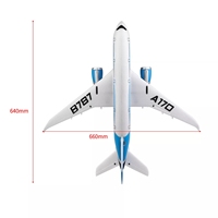 Nouveauté HOSHI WLtoys A170 RC avion EPO artisanat mousse électrique extérieur télécommande planeur avion à voilure fixe