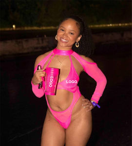 Maillot de bain une pièce push-up imprimé personnalisé OEM ODM pour femme, idéal pour les costumes de carnaval et les tenues de Jouvert - Product Image 3