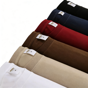T-shirts pour hommes 100 % coton de luxe 300G, col épais, personnalisables avec logo, vierges, coupe oversize, respirants, vente en gros, fournisseur en vrac - Product Image 4