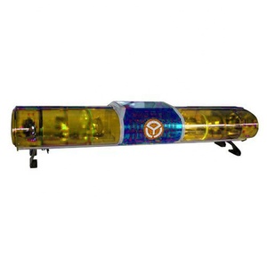 Feux de signalisation de véhicule de 120 cm, rouge, bleu, ambre, blanc, barre lumineuse de toit de voiture, balise rotative halogène, lumière d'urgence, TBD-GA-1003D - Product Image 2