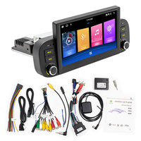 GPS de voiture 4 cœurs, écran HD 7 pouces, WiFi, Carplay sans fil, Android Auto, radio FM Android pour Fiat Panda, lecteur multimédia de voiture