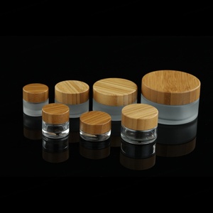 Custom 15ml 20ml 30ml 50ml 100ml 120ml 150ml Cosmetic Packaging Makeup Wooden Bamboo Cream Jar Spray Lotion Bottle Set - Product Image 5