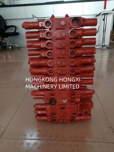 Vanne de commande hydraulique principale pour excavatrice PC450-7 PC460 PC400, 723-47-27502 723-47-27801, pour moteur 6HH1 de type piston - Product Image 2