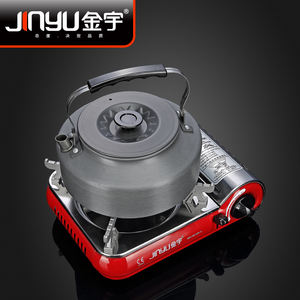 Estufa portátil de Gas <span class=keywords><strong>butano</strong></span> para acampar, quemador individual de acero inoxidable, Ce - Product Image 6