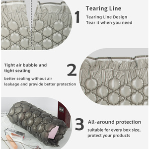 ฟิล์มกันกระแทกแบบฟองอากาศ HDPE รีไซเคิล 100% เป็นมิตรกับสิ่งแวดล้อม วัสดุกันกระแทกแบบเป่าลม ขนาด 400-800 มม. วัสดุเติมเต็มช่องว่างแบบรีไซเคิลได้ - Product Image 3