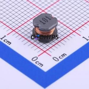 Inducteur de puissance SM5845-101KT SMD, 5,8x5,2 mm (Inductance : 100 µH) (Précision : 10 % Courant nominal : 520 mA) - Product Image 1