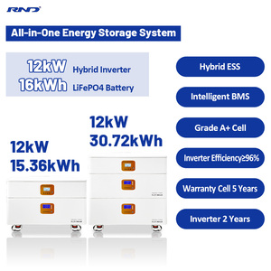 Sistema de Almacenamiento de Energía Doméstico Todo en Uno de 15.36kWh, 16kWh, 30.72kWh con 12kW - Product Image 1