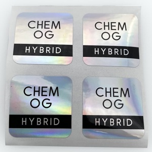 Adesivos Holográficos Decorativos à Prova d'Água para Exterior, Decalques de Logotipo da Empresa, Etiquetas de Embalagem, Adesivos Personalizados Cortados a Laser - Product Image 5