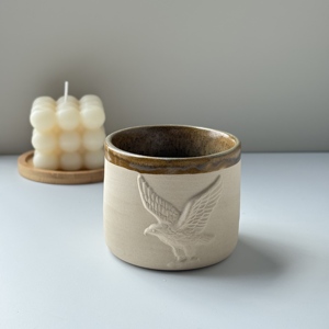 <span class=keywords><strong>Taza</strong></span> de Café de Cerámica con Logotipo Personalizable, 120ml 250ml, Venta Caliente en Oriente Medio, Diseño Árabe en Relieve de León, Águila y Leopardo - Product Image 5