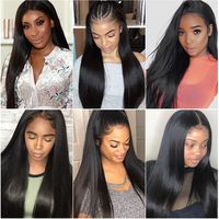 Perruque Lace Front HD Complète 13x6 Sans Colle en Gros, Cheveux Indiens Vierge Alignés avec Cuticules, Perruques de Cheveux Humains Vierge Bruts