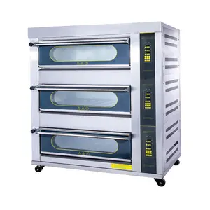 Computer model Commercial Bakery Industrial electric oven , Pizza Cake Bread Baking Oven for Restaurant