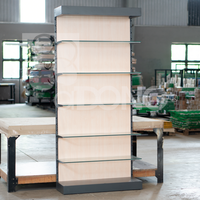 Maßgefertigte Hochwertige Robuste Recycelbare Handy-Vitrine mit LED-Streifenbeleuchtung - Einzelhandels-Ausstellungsmöbel OEM