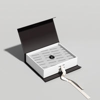 Boîte cadeau pliable pour bougie, personnalisée, grande, rose, gaufrée, recyclable, avec laminage mat, revêtement UV, fermeture magnétique à ruban