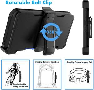 मोटोरोला जी पावर प्ले के लिए होल्स्टर प्रो मोबाइल फोन मामले में होल्स्टर प्रो मोबाइल फोन मामले 2025 केस - Product Image 4