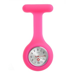 New Arrival Promotional Custom <strong>Silicone</strong> Waterproof Doctor Pocket <strong>Watches</strong> Clip Hang Medicine Clock With Timer - Product Image 5