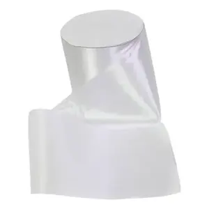 Ruban en satin floral simple face, 10 cm de large, 50 mètres de long, pour emballage cadeau d'anniversaire ou de Saint-Valentin, fabriqué en nylon durable - Product Image 3