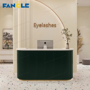 Bàn tiếp tân Salon mới bàn văn phòng moden bàn ghế tiếp tân quầy lễ tân quầy lễ tân nhỏ - Product Image 3