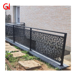 Nuovi Pannelli Decorativi Traforati 2026, Recinzioni a Foglia Tagliate al <span class=keywords><strong>Laser</strong></span>, <span class=keywords><strong>Ringhiere</strong></span> per Cortili e Balconi, Personalizzabili per Ville e Spazi Esterni - Product Image 2