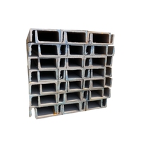 Poutre en acier profilé en U ASTM A36 75 mm galvanisée 41x41 en acier au carbone pour support structurel de charpente de bâtiment à découper