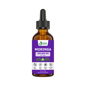 Gouttes liquides de Moringa de haute qualité pour une peau et des cheveux sains, favorisent la régulation du taux de sucre dans le sang et la santé globale. - Product Image 1