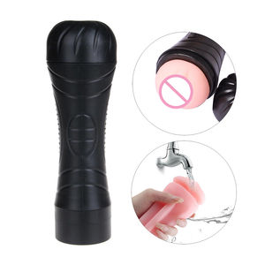 Mesin Masturbasi Pria Murah Vibrator Masturbator Getar Karet untuk Pria Mainan Vibrator Seks Dewasa Produk - Product Image 3