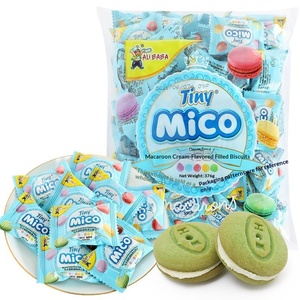بسكويت ماكارون صلب ماليزي محشو 376 جرام، وجبات خفيفة للمكتب والمناسبات والزفاف، متوفر بالجملة - Product Image 5