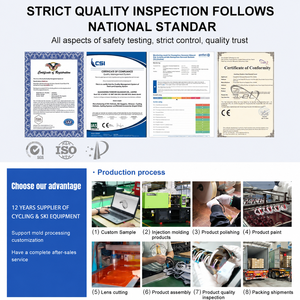 Occhiali da Sci Personalizzabili OEM con Lenti in Policarbonato Infrangibili, Protezione UV <span class=keywords><strong>100</strong></span>% e Design per Visione Periferica Ampia - Product Image 5