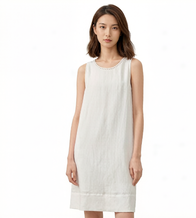 knee length dresses for ladies The Avid Seamstress A-Line Dress – The Fold Line main image 1