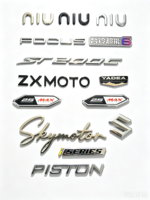 Emblème 3D en PVC souple, entièrement coloré, imperméable, anti-UV, autocollant personnalisé avec logo OEM, autocollant décoratif pour accessoires de voiture, camion, SUV