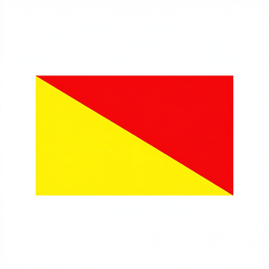 Bandera de Señales Náuticas Oscar 100x340cm, Bandera de Comunicación Marítima - Product Image 2
