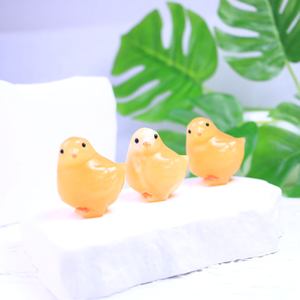 Calcite Orange Naturelle Petit Jaune Bébé Canards et Poussins Sculpture Artisanat Thème Animal Pierre de Cristal de Guérison Cadeaux pour Enfants - Product Image 5