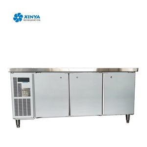 Réfrigérateur sous comptoir commercial à 3 portes en acier inoxydable, refroidissement par ventilateur de qualité supérieure, réfrigérateur de cuisine <span class=keywords><strong>HoReCa</strong></span> XGC-18C XINYA - Product Image 2