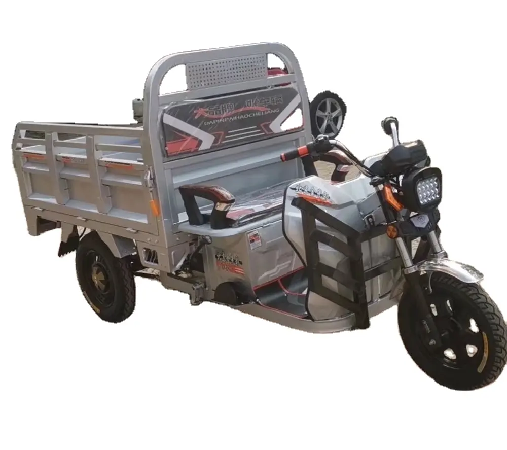 New Design Different Size 800w 1000w 3 Wheel Motorcycle Trike Adult Electric Tricycle To Transport Cargo