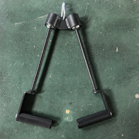 Nouveautés : Barre de traction robuste en acier pour musculation à domicile, avec poignées doubles pour tractions et exercices de musculation
