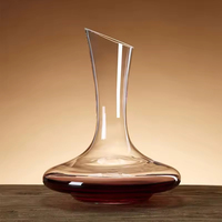 Décanteur à vin en verre cristal en forme de serpent, 500-1000 ml, écologique, cadeau d'affaires, qualité transparente, vente chaude