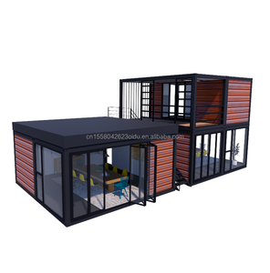 Casa Contenedor de Lujo de 2 Pisos Personalizada de Alta Calidad, Casa Contenedor de Acero - Product Image 1