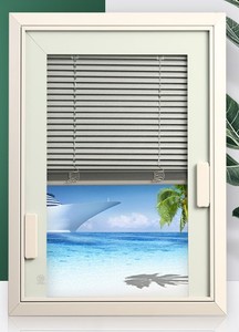 Moderna Persiana Magnetica Orizzontale in Lega di Alluminio di Alta Qualità, Vetro Singolo, Parasole Impermeabile <span class=keywords><strong>per</strong></span> Bagno, Garanzia di 5 Anni - Product Image 2