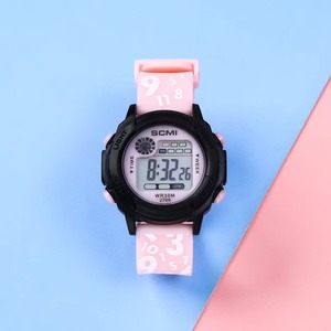 Montre numérique tendance pour enfants, étanche 30M, pour filles et garçons, idéale pour l'extérieur, avec alarme, excellent cadeau pour étudiants <span class=keywords><strong>de</strong></span> 5 à 12 ans - Product Image 6
