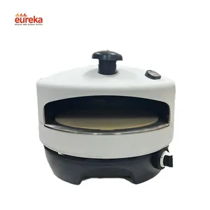 Outdoor Portable Mobile Stainless Steel 16 Inch Pizza Oven Indoor Propane Gas Burner Pizza Oven