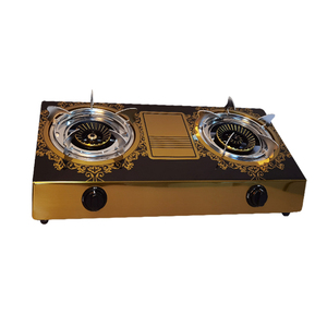 Estufa de <span class=keywords><strong>gas</strong></span> de mesa de doble quemador, panel de acero inoxidable, <span class=keywords><strong>cocina</strong></span> doméstica al aire libre para acampar, gran oferta de China - Product Image 5